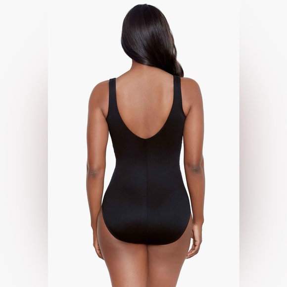 Miraclesuit Black One Piece Swimsuit - Picture 5 of 5